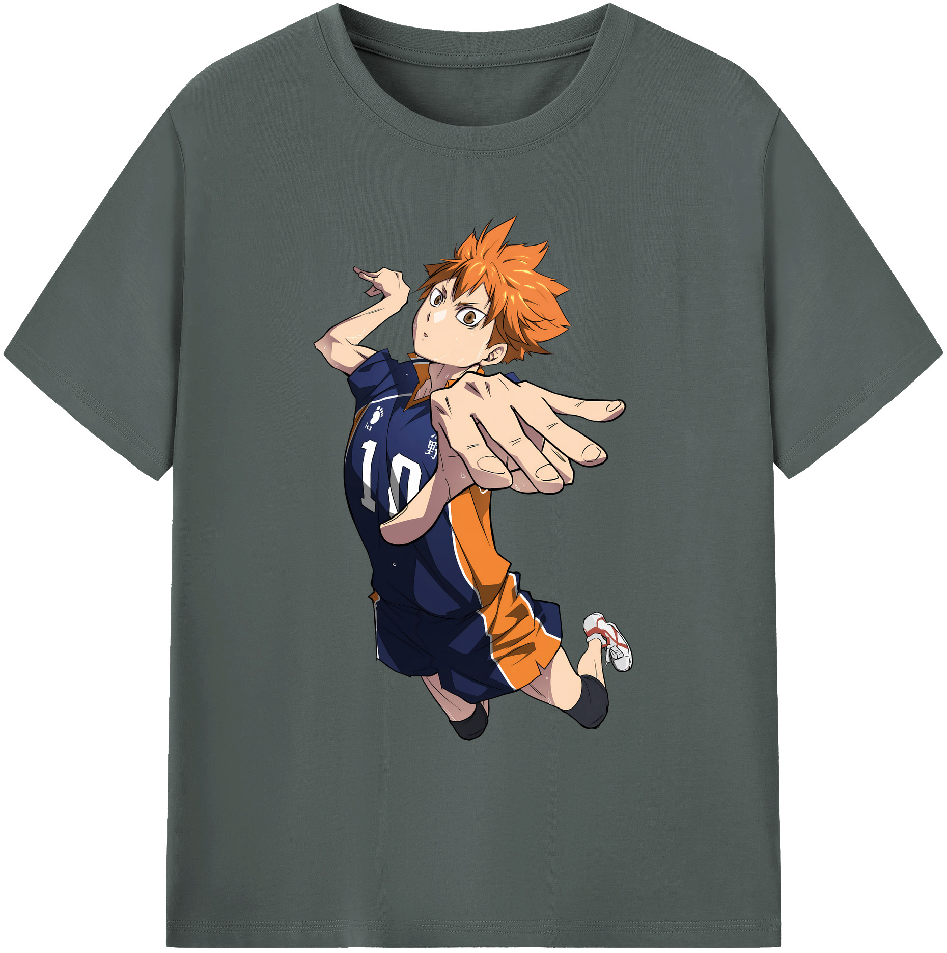 （画像用） ハイキュー!! Haikyu!! 綿100％ メンズ半袖Tシャツ｜肌触りやわらか＆通気性